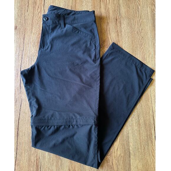 Eddie Bauer Women's Black Convertible Pants Size 10 - Picture 1 of 9
